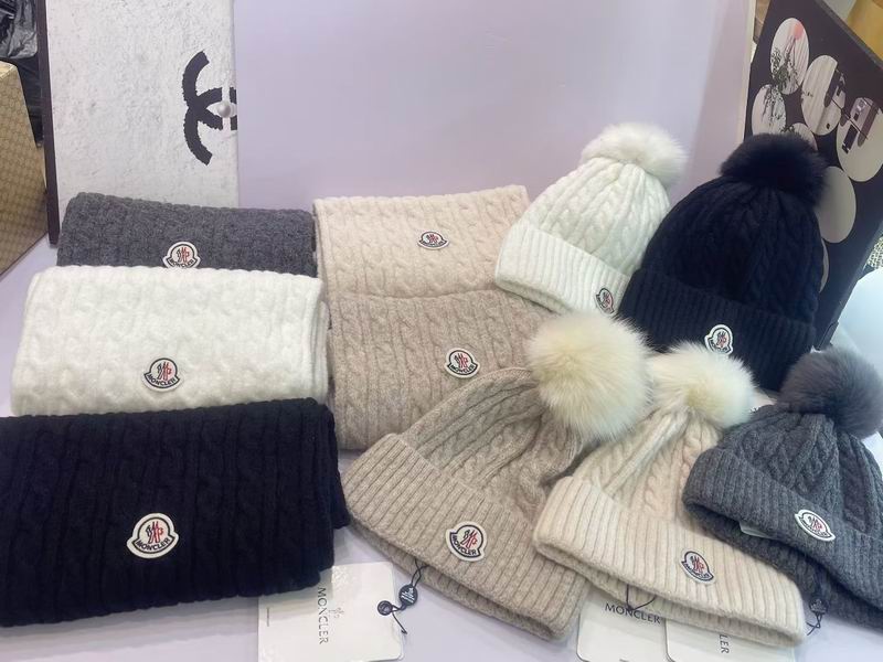 Moncler scarf hat 112508